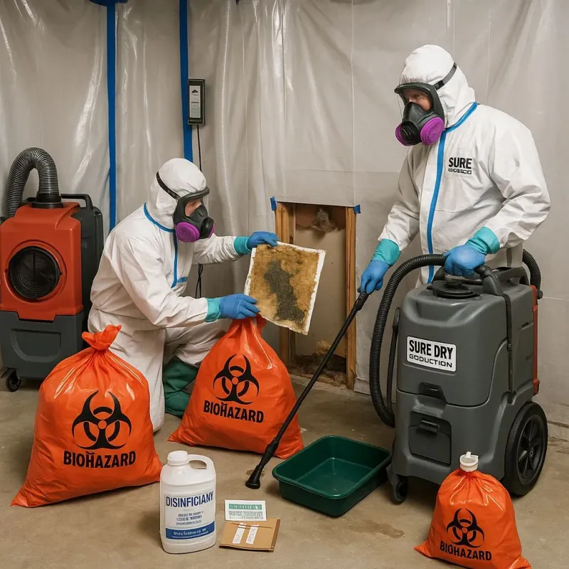 Contaminated Water Handling Protocols process in Tichigan, WI