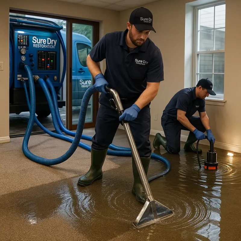 Water Extraction and Removal process in Tichigan, WI
